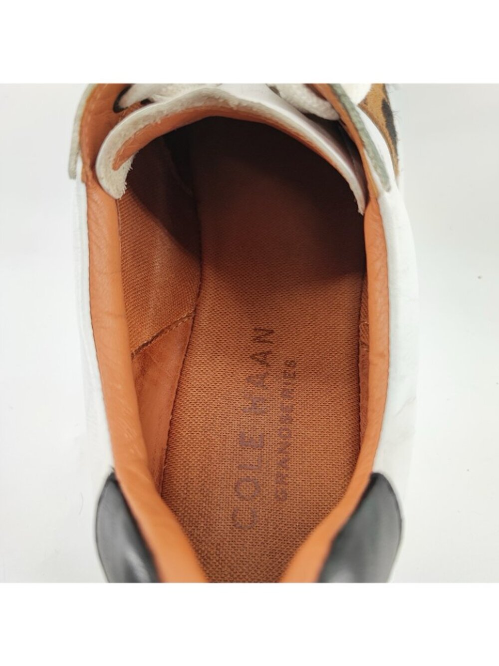 Cole Haan GrandPrø Rally Court Womens 7.5US Sneakers Leather White Casual W17740 - Picture 9 of 10